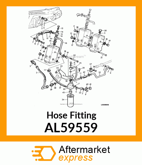Hose Fitting AL59559
