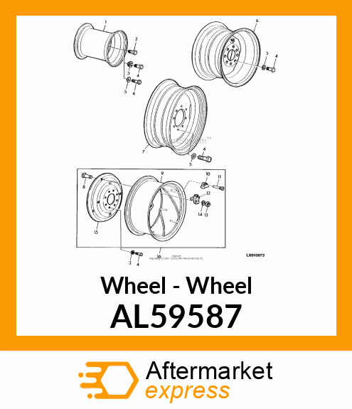 Wheel - Wheel AL59587