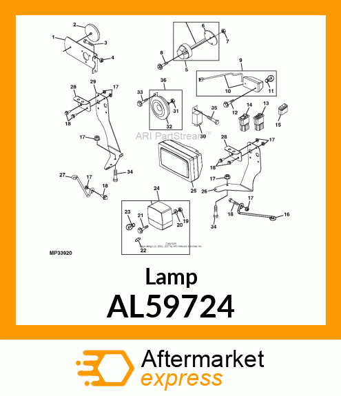 Lamp AL59724