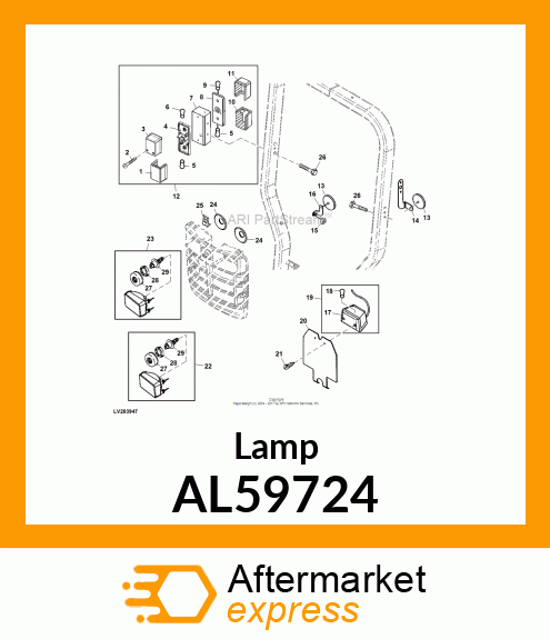 Lamp AL59724