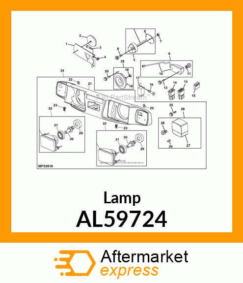 Lamp AL59724