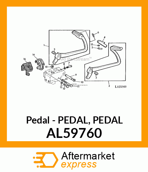 Pedal AL59760