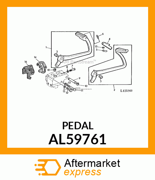 Pedal AL59761