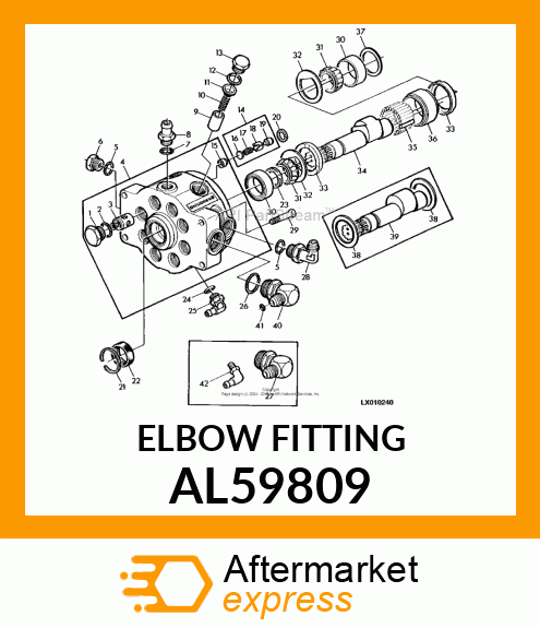 ELBOW FITTING AL59809