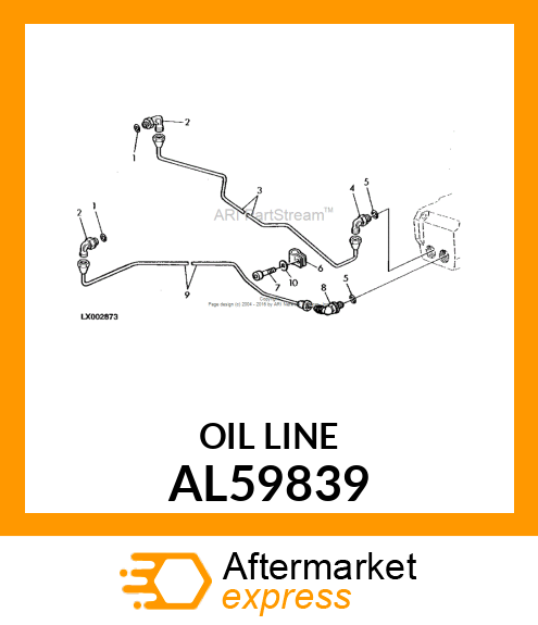 OIL LINE AL59839