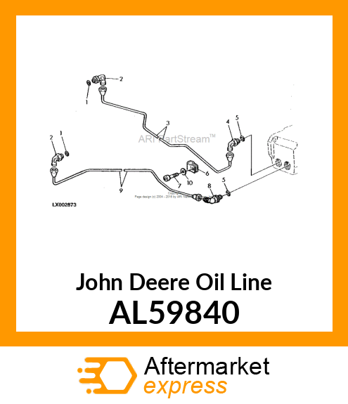 OIL LINE AL59840