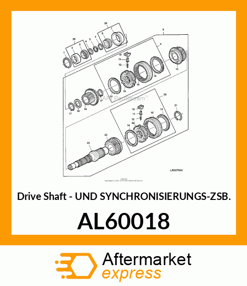 Drive Shaft AL60018