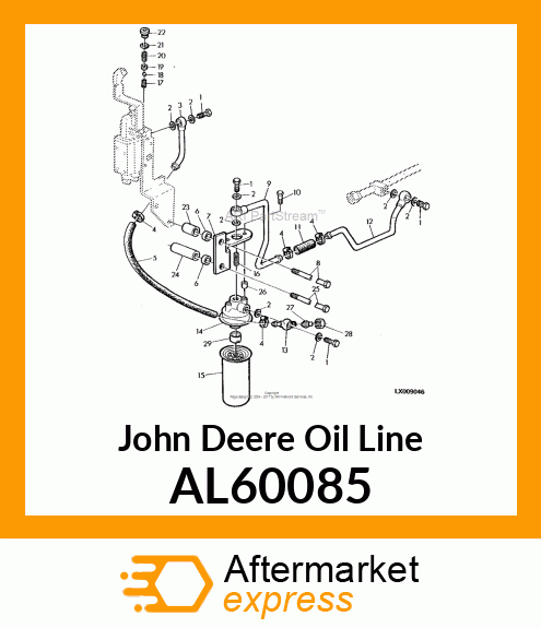 OIL LINE A-L60085