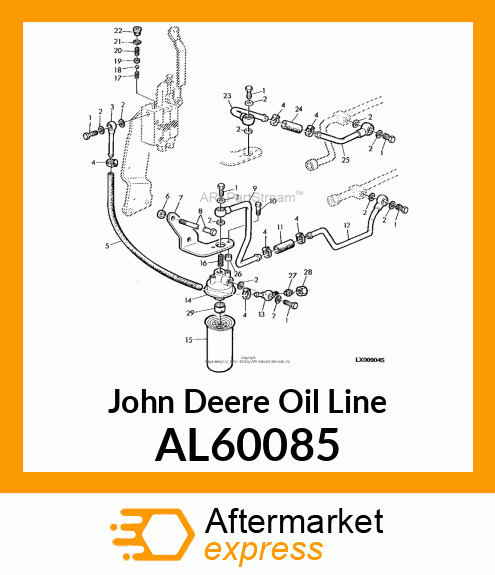 OIL LINE A-L60085