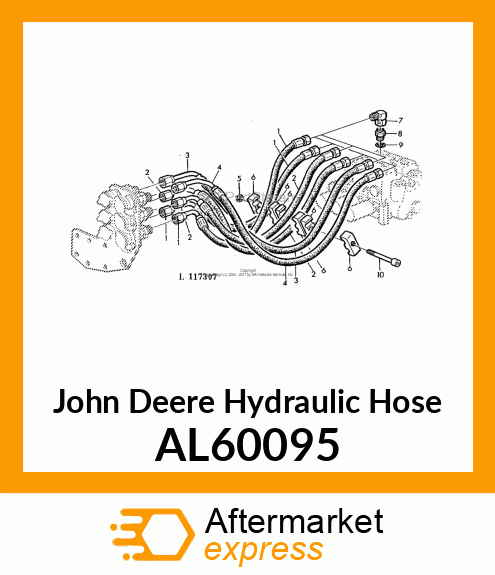 HYDRAULIC HOSE AL60095