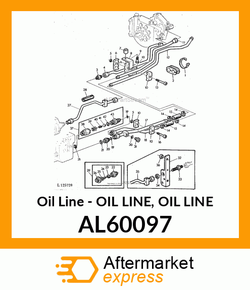 Oil Line - OIL LINE, OIL LINE AL60097