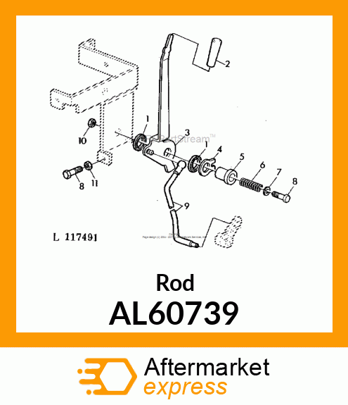 Rod AL60739