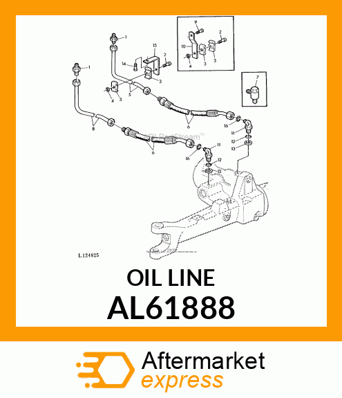 OIL LINE AL61888