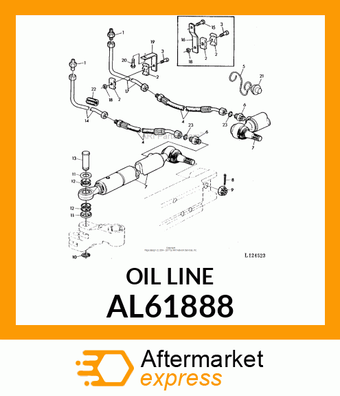 OIL LINE AL61888