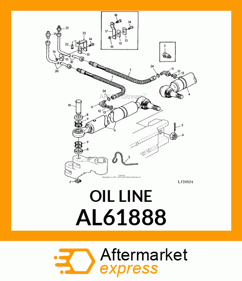 OIL LINE AL61888