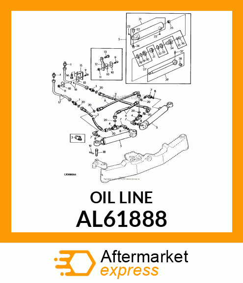 OIL LINE AL61888