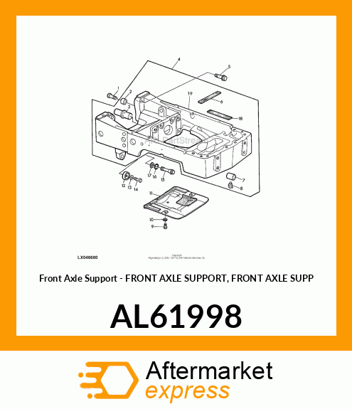 Front Axle Support AL61998