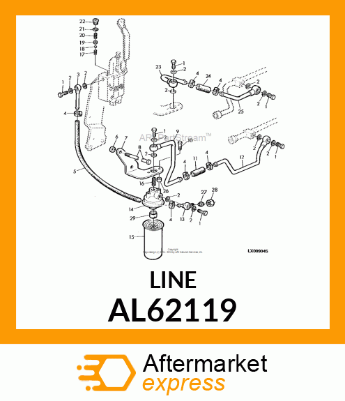 Oil Line AL62119