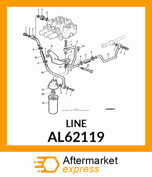 Oil Line AL62119