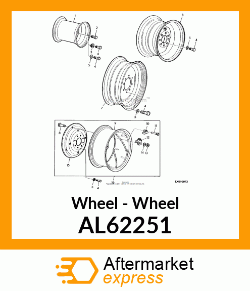 Wheel AL62251