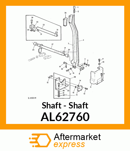 Shaft AL62760