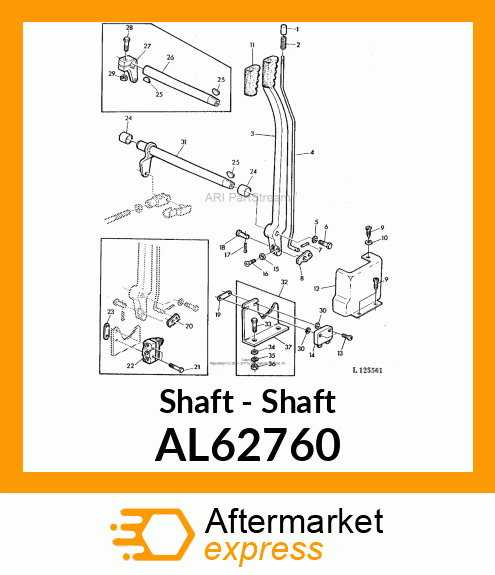 Shaft AL62760