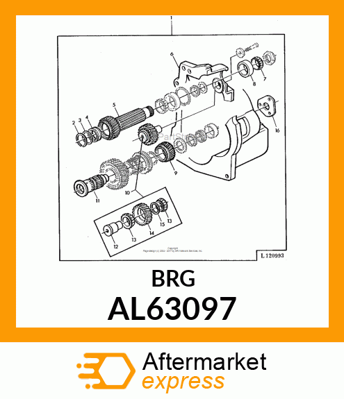 Needle Bearing AL63097