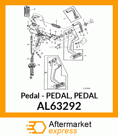 Pedal AL63292