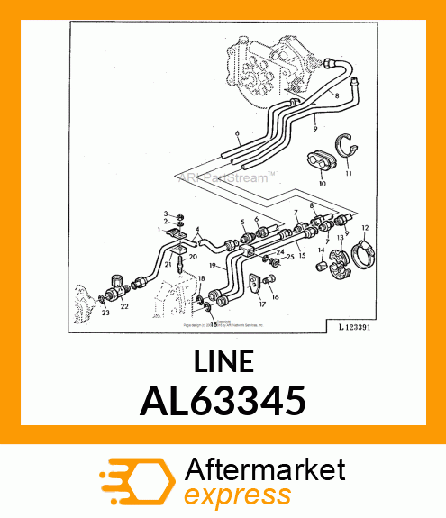 Oil Line AL63345
