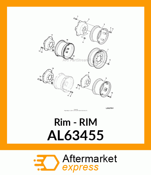 Rim - RIM AL63455