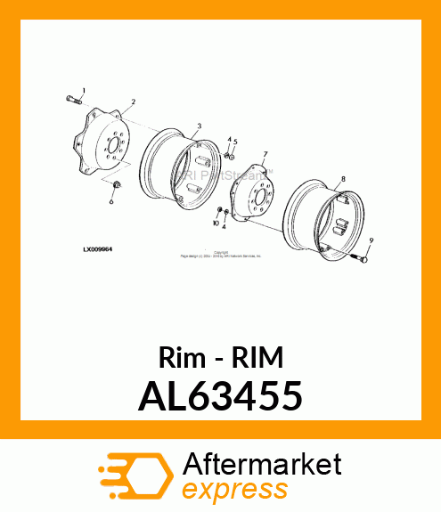 Rim - RIM AL63455