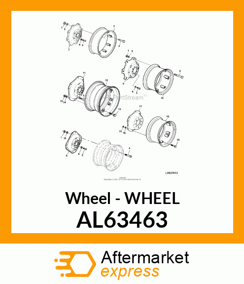 Wheel - WHEEL AL63463