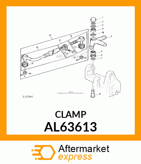 Clamp AL63613