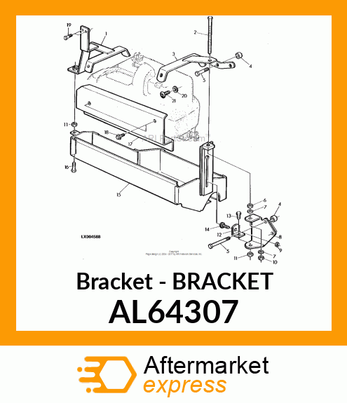 Bracket AL64307