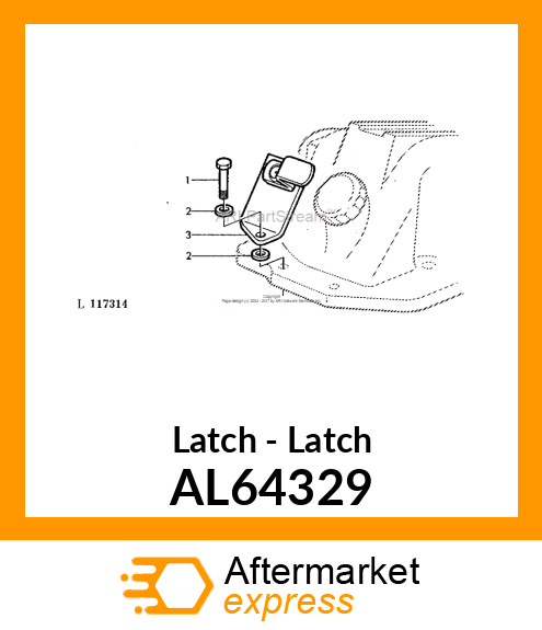 Latch AL64329