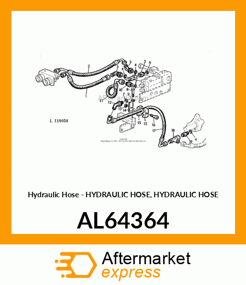 Hydraulic Hose AL64364