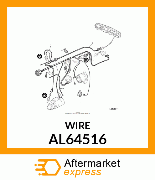 Wiring Lead AL64516