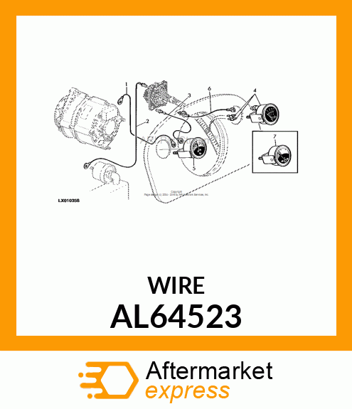 Wiring Lead AL64523