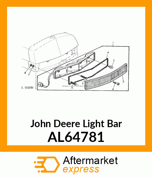 LIGHT BAR AL64781