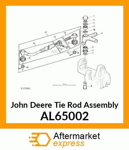 Tie Rod Assembly AL65002