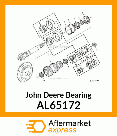 FOR DIFFERENTIAL SHAFT, DRIVE AL65172