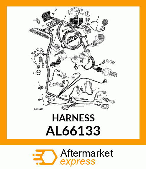 HARNESS, ADAPTER AL66133