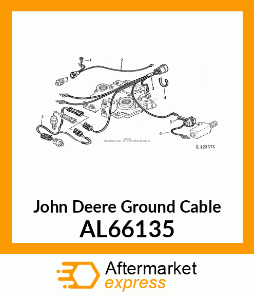 GROUND CABLE AL66135