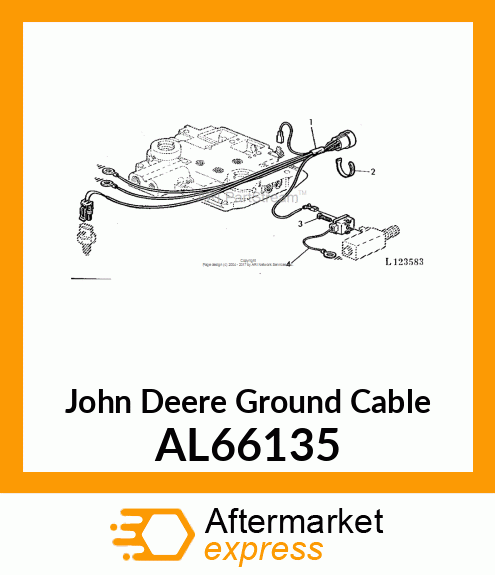 GROUND CABLE AL66135