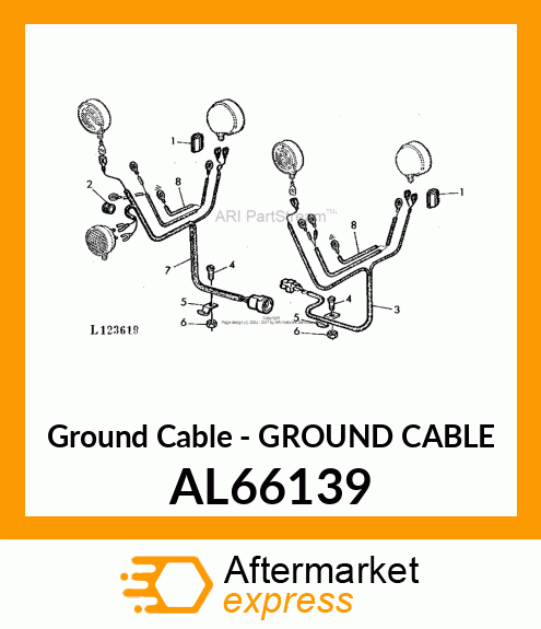 Ground Cable AL66139