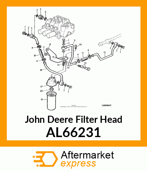 Filter Head AL66231