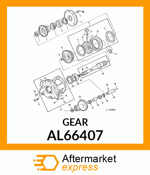Gear AL66407