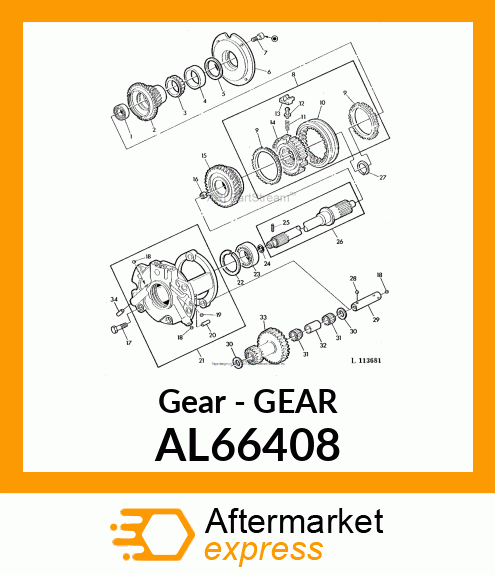 Gear AL66408