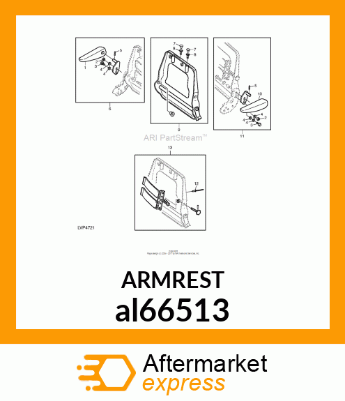 ARMREST al66513