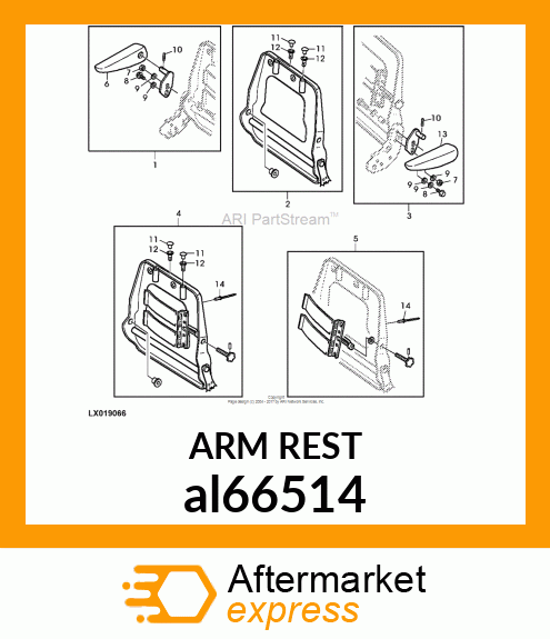 ARMREST al66514